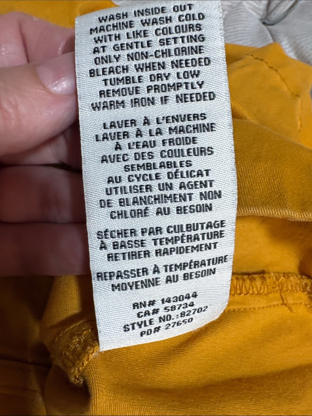 bagatelle Mustard YellowHigh-Waist Shorts Size 8 - Picture 6 of 10
